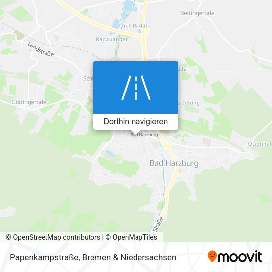 Papenkampstraße Karte