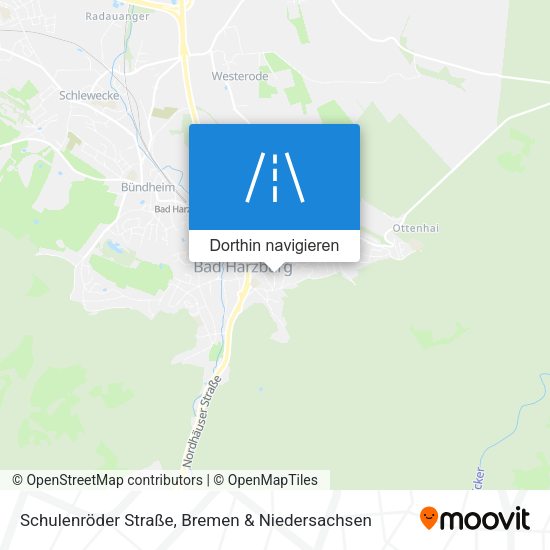 Schulenröder Straße Karte