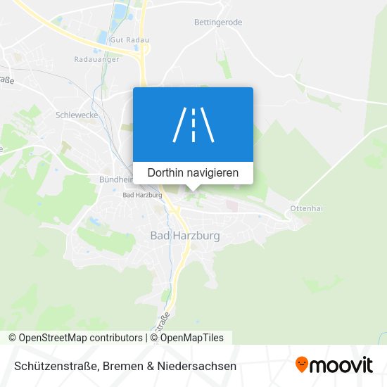 Schützenstraße Karte