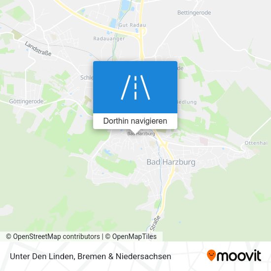 Unter Den Linden Karte
