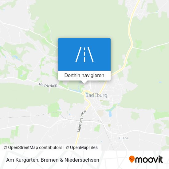 Am Kurgarten Karte