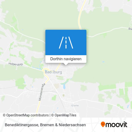 Benediktinergasse Karte