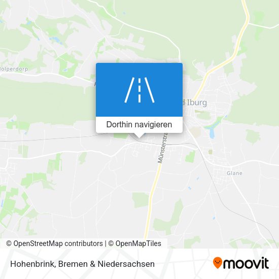 Hohenbrink Karte