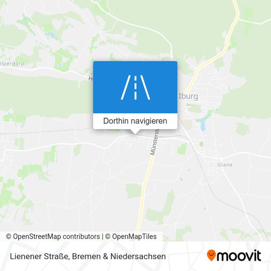 Lienener Straße Karte