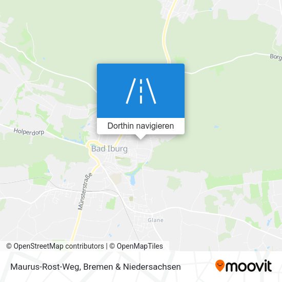 Maurus-Rost-Weg Karte