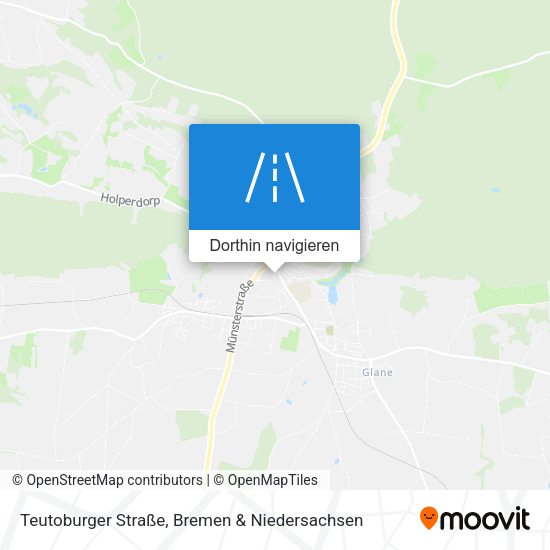 Teutoburger Straße Karte