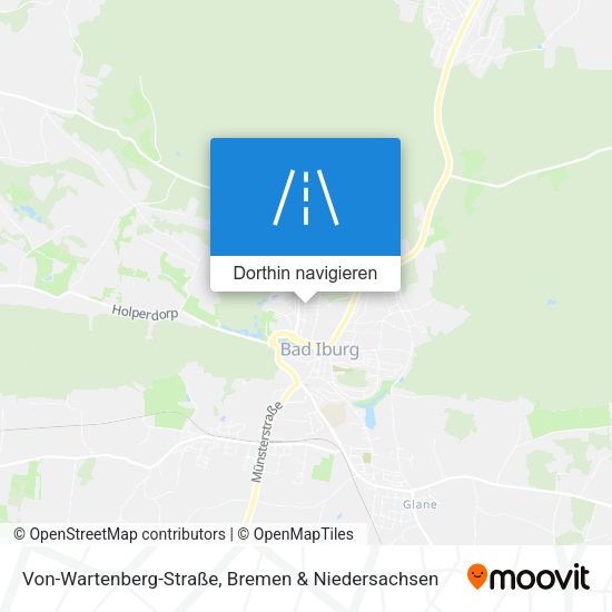 Von-Wartenberg-Straße Karte