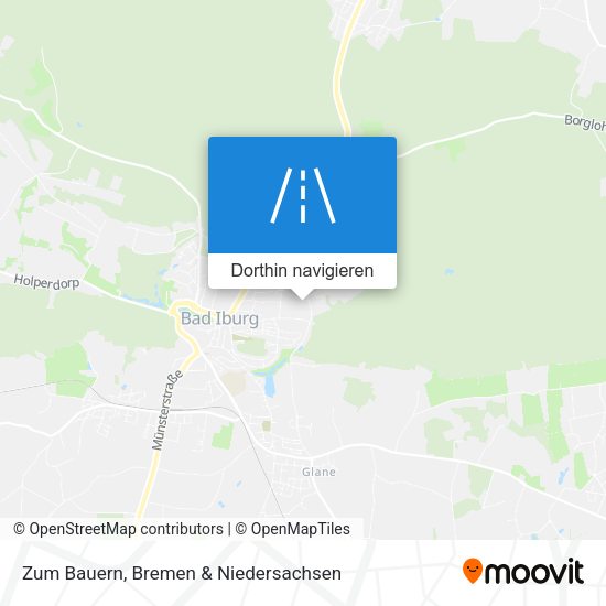 Zum Bauern Karte