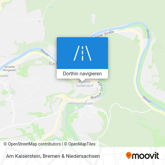 Am Kaiserstein Karte