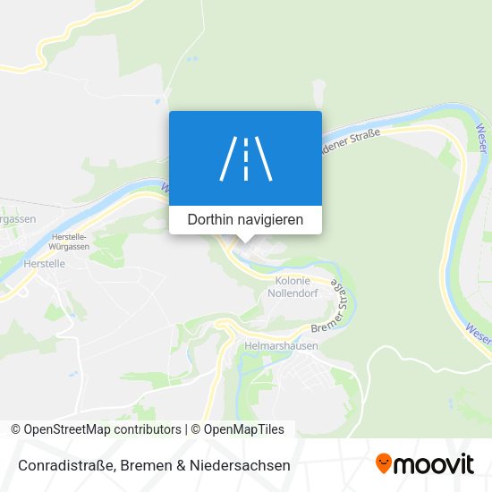 Conradistraße Karte