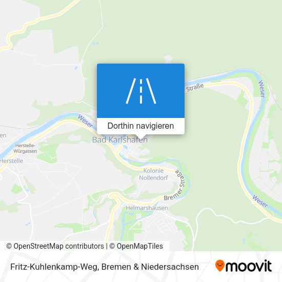 Fritz-Kuhlenkamp-Weg Karte