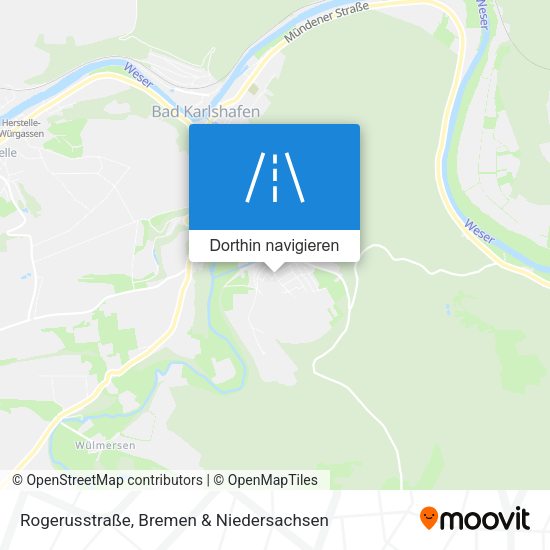 Rogerusstraße Karte