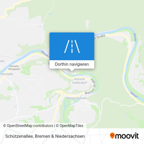 Schützenallee Karte