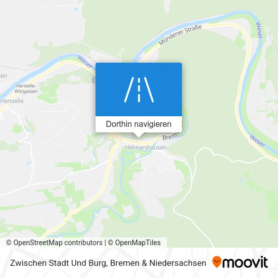 Zwischen Stadt Und Burg Karte