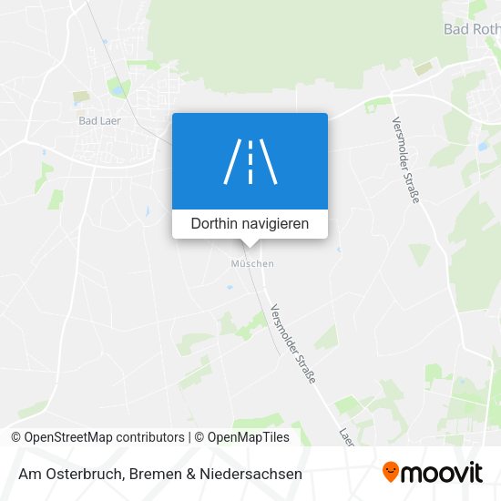 Am Osterbruch Karte