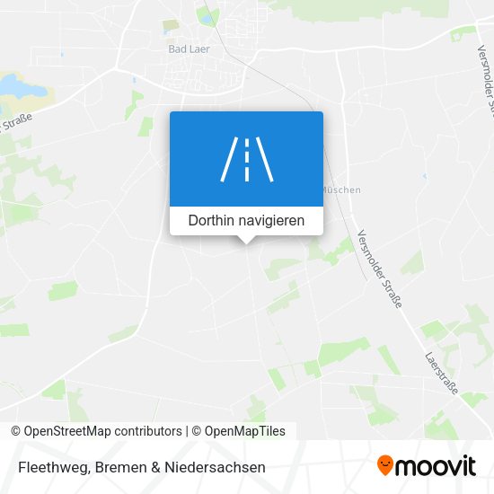 Fleethweg Karte