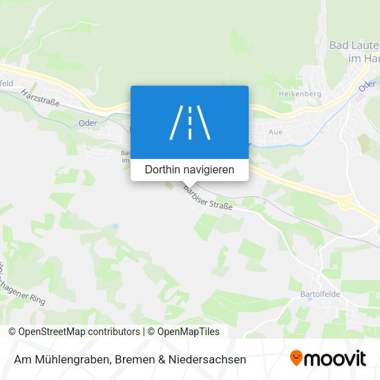 Am Mühlengraben Karte