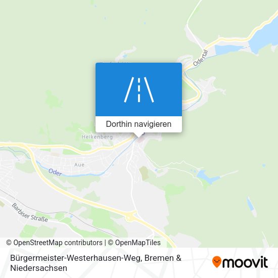 Bürgermeister-Westerhausen-Weg Karte