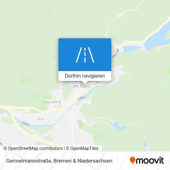 Germelmannstraße Karte