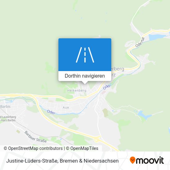 Justine-Lüders-Straße Karte