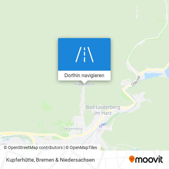 Kupferhütte Karte
