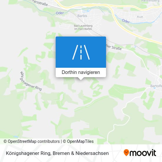 Königshagener Ring Karte