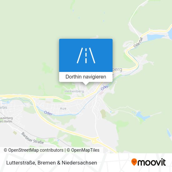 Lutterstraße Karte