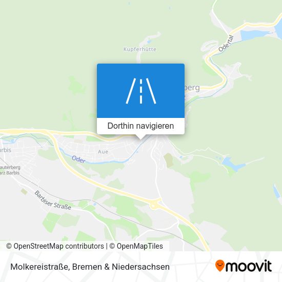 Molkereistraße Karte