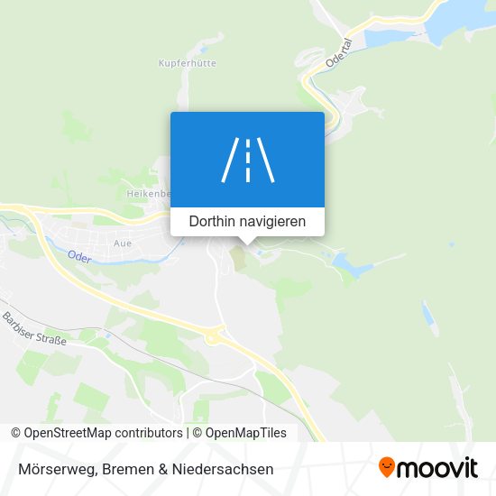 Mörserweg Karte