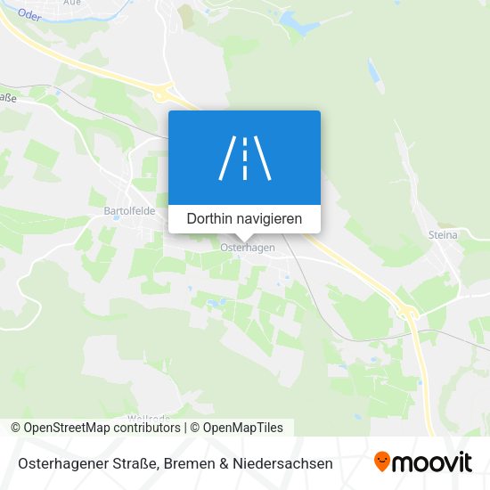 Osterhagener Straße Karte