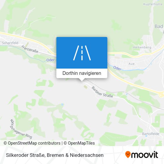 Silkeroder Straße Karte