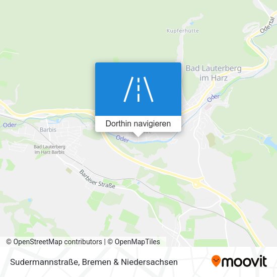 Sudermannstraße Karte