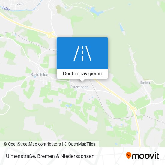 Ulmenstraße Karte