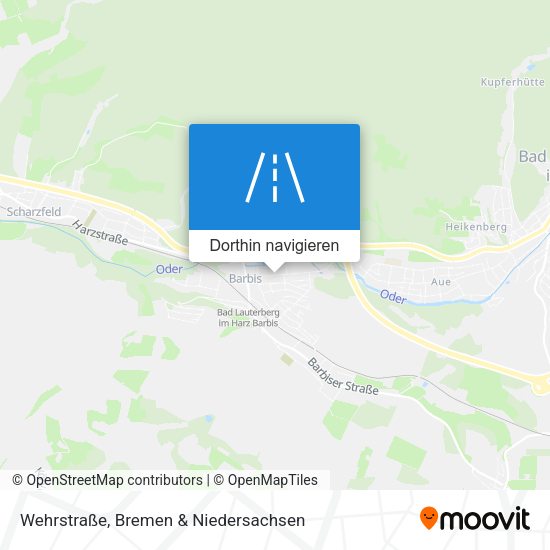 Wehrstraße Karte