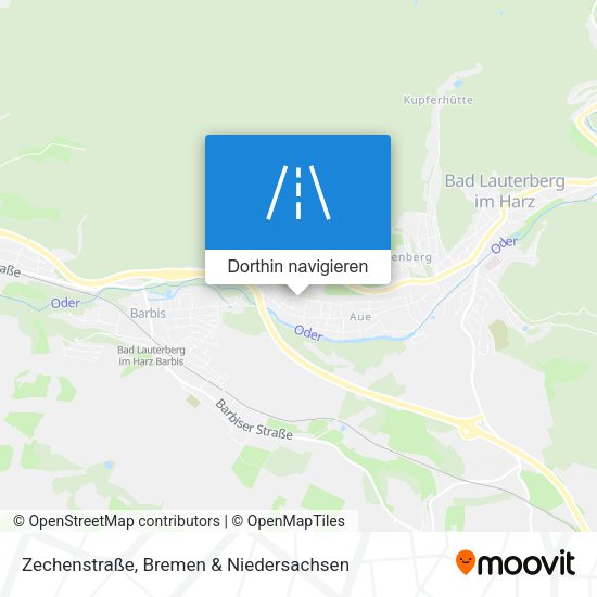 Zechenstraße Karte