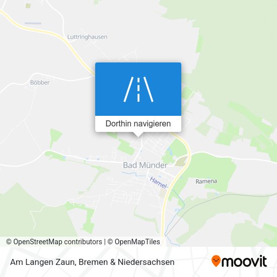 Am Langen Zaun Karte