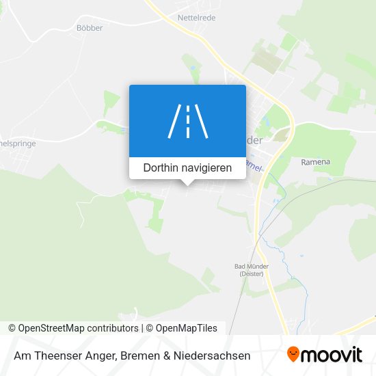 Am Theenser Anger Karte