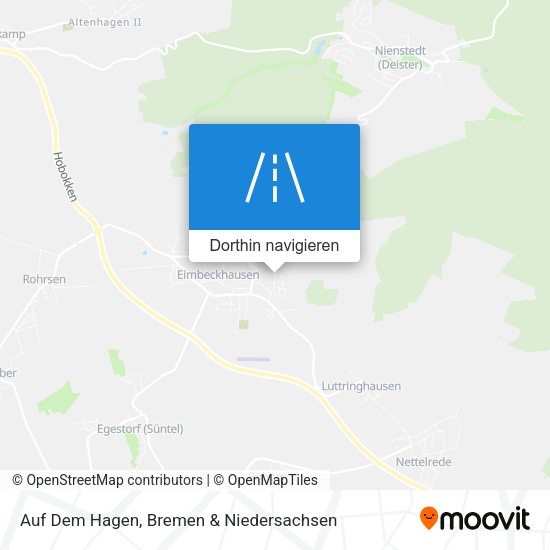 Auf Dem Hagen Karte