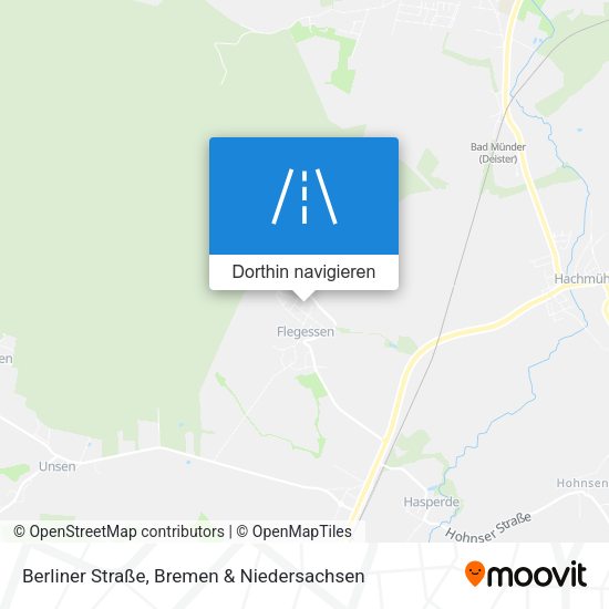 Berliner Straße Karte