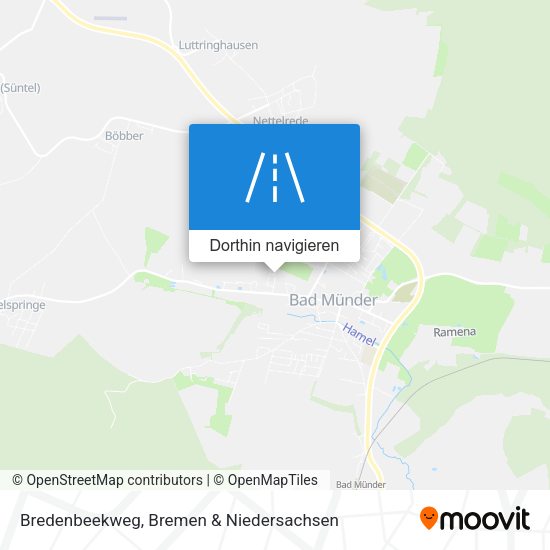 Bredenbeekweg Karte