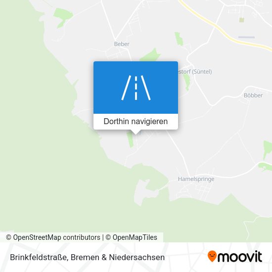 Brinkfeldstraße Karte