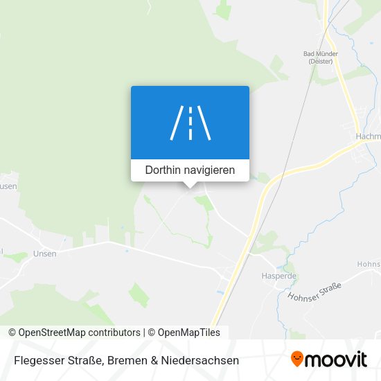 Flegesser Straße Karte