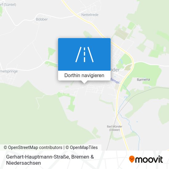 Gerhart-Hauptmann-Straße Karte