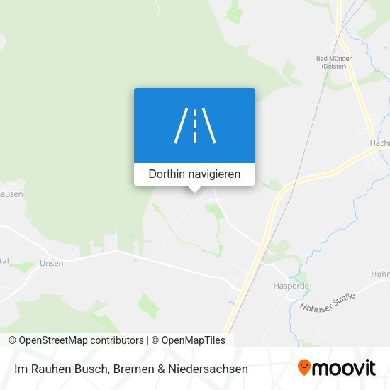 Im Rauhen Busch Karte
