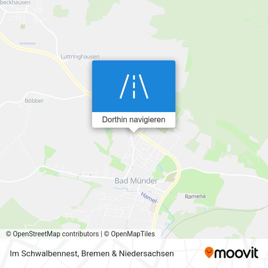 Im Schwalbennest Karte