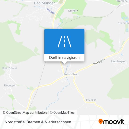 Nordstraße Karte
