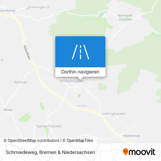 Schmiedeweg Karte