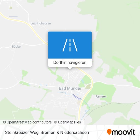 Steinkreuzer Weg Karte