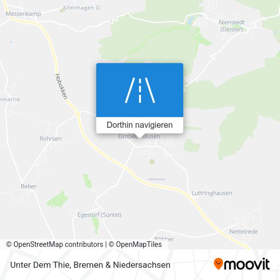 Unter Dem Thie Karte