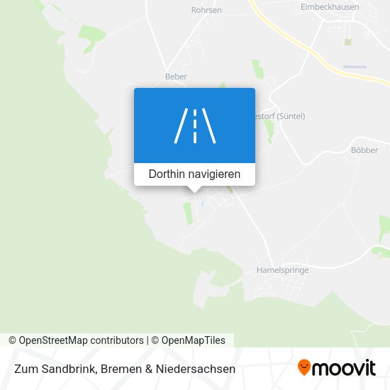 Zum Sandbrink Karte